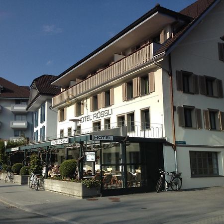 Hotel & Restaurant Roessli Stansstad Exterior photo
